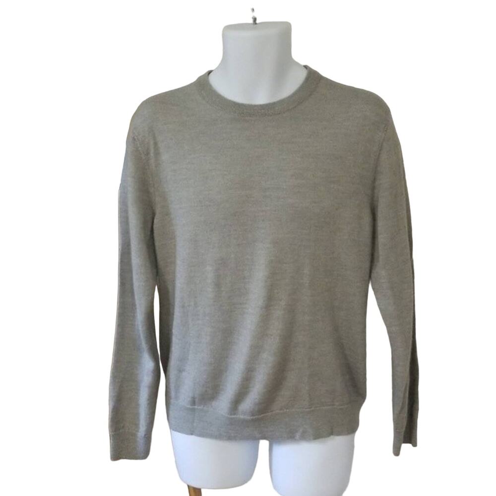 $10 Sale Alfani Gray Wool Blend Sweater